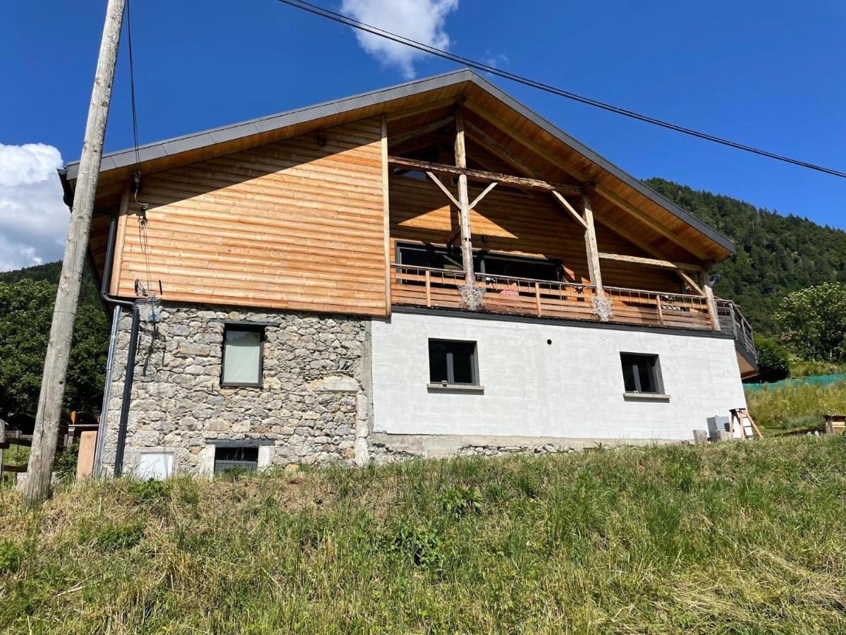Neuf Chalet 4P Le Suet Jacuzzi Privatif Entremont 외부 사진